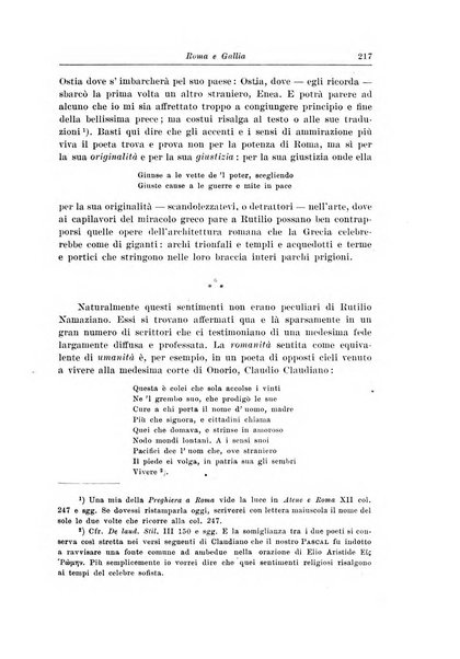 Atene e Roma bullettino della società italiana della diffusione e l'incoraggiamento degli studi classici