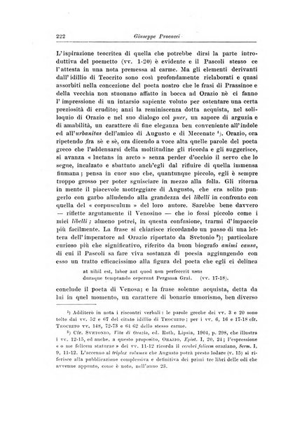 Atene e Roma bullettino della società italiana della diffusione e l'incoraggiamento degli studi classici