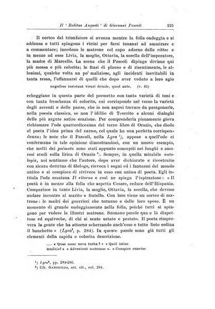 Atene e Roma bullettino della società italiana della diffusione e l'incoraggiamento degli studi classici