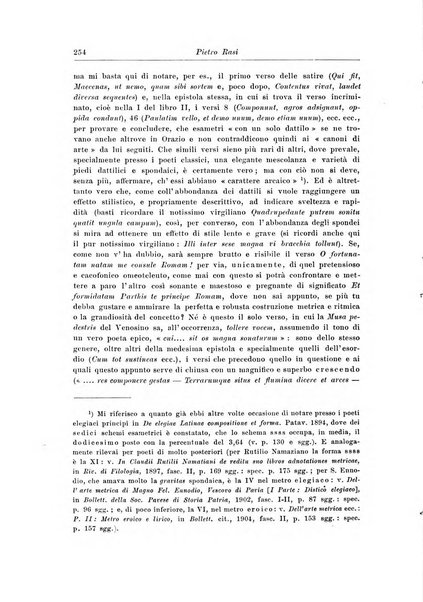 Atene e Roma bullettino della società italiana della diffusione e l'incoraggiamento degli studi classici