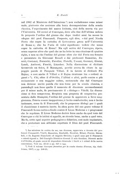 Atene e Roma bullettino della società italiana della diffusione e l'incoraggiamento degli studi classici