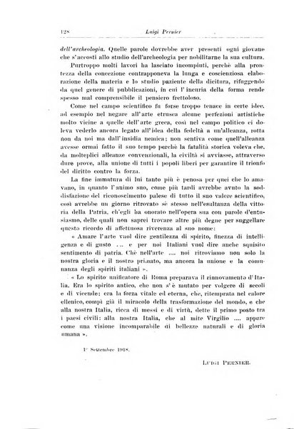 Atene e Roma bullettino della società italiana della diffusione e l'incoraggiamento degli studi classici