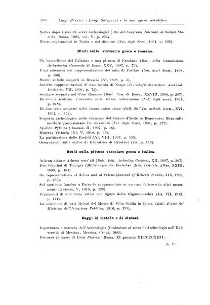 Atene e Roma bullettino della società italiana della diffusione e l'incoraggiamento degli studi classici