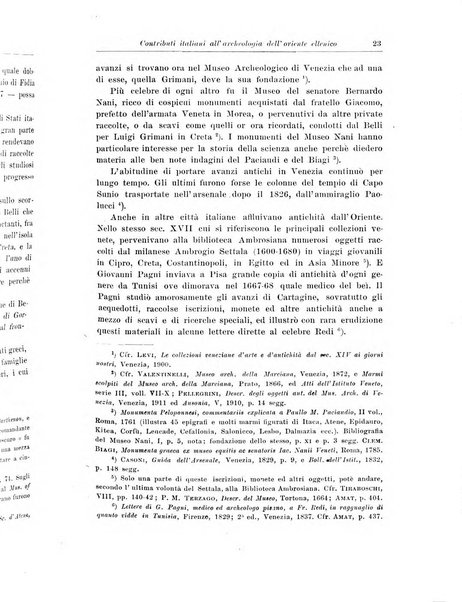 Atene e Roma bullettino della società italiana della diffusione e l'incoraggiamento degli studi classici