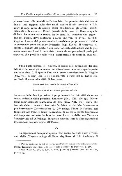 Atene e Roma bullettino della società italiana della diffusione e l'incoraggiamento degli studi classici