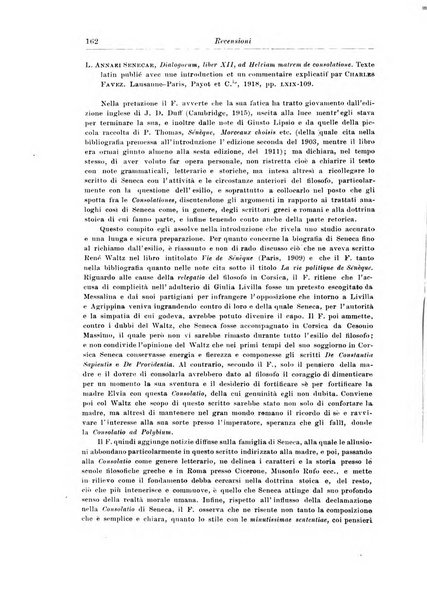 Atene e Roma bullettino della società italiana della diffusione e l'incoraggiamento degli studi classici