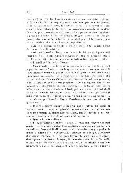 Atene e Roma bullettino della società italiana della diffusione e l'incoraggiamento degli studi classici