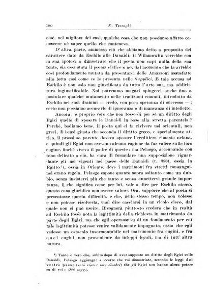 Atene e Roma bullettino della società italiana della diffusione e l'incoraggiamento degli studi classici