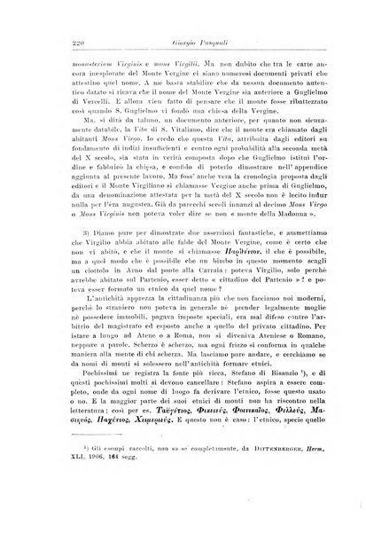 Atene e Roma bullettino della società italiana della diffusione e l'incoraggiamento degli studi classici