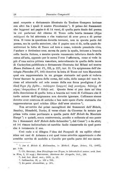 Atene e Roma bullettino della società italiana della diffusione e l'incoraggiamento degli studi classici