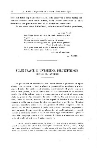 Atene e Roma bullettino della società italiana della diffusione e l'incoraggiamento degli studi classici