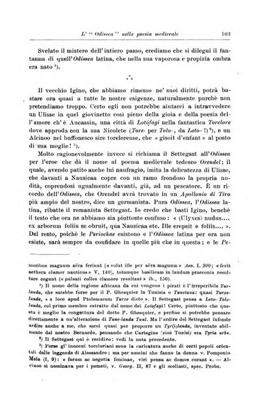 Atene e Roma bullettino della società italiana della diffusione e l'incoraggiamento degli studi classici