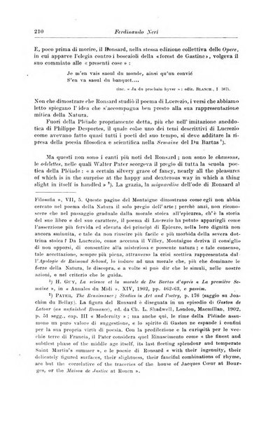 Atene e Roma bullettino della società italiana della diffusione e l'incoraggiamento degli studi classici