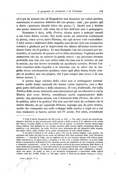 Atene e Roma bullettino della società italiana della diffusione e l'incoraggiamento degli studi classici