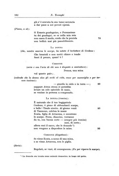 Atene e Roma bullettino della società italiana della diffusione e l'incoraggiamento degli studi classici