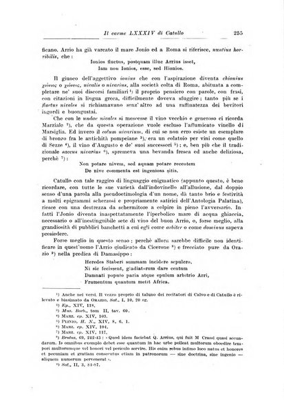 Atene e Roma bullettino della società italiana della diffusione e l'incoraggiamento degli studi classici