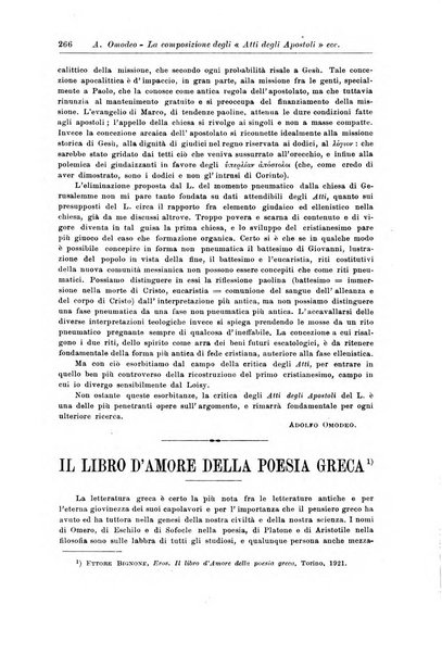 Atene e Roma bullettino della società italiana della diffusione e l'incoraggiamento degli studi classici