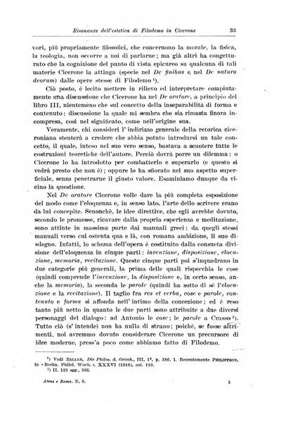 Atene e Roma bullettino della società italiana della diffusione e l'incoraggiamento degli studi classici