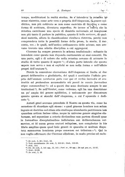 Atene e Roma bullettino della società italiana della diffusione e l'incoraggiamento degli studi classici