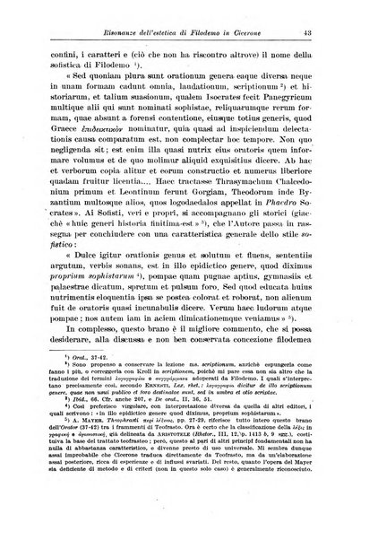 Atene e Roma bullettino della società italiana della diffusione e l'incoraggiamento degli studi classici