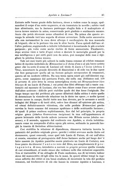 Atene e Roma bullettino della società italiana della diffusione e l'incoraggiamento degli studi classici