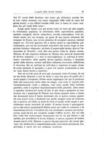 Atene e Roma bullettino della società italiana della diffusione e l'incoraggiamento degli studi classici