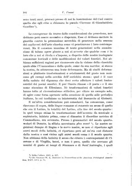 Atene e Roma bullettino della società italiana della diffusione e l'incoraggiamento degli studi classici