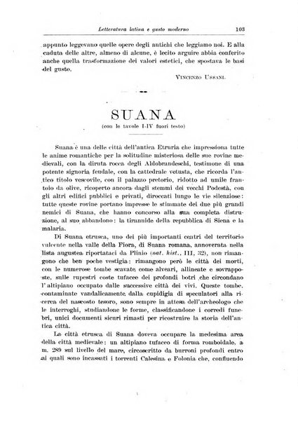 Atene e Roma bullettino della società italiana della diffusione e l'incoraggiamento degli studi classici