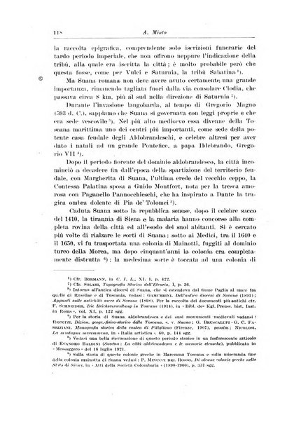 Atene e Roma bullettino della società italiana della diffusione e l'incoraggiamento degli studi classici