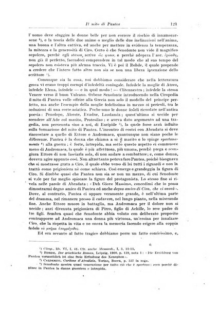 Atene e Roma bullettino della società italiana della diffusione e l'incoraggiamento degli studi classici