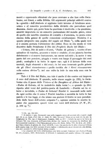 Atene e Roma bullettino della società italiana della diffusione e l'incoraggiamento degli studi classici