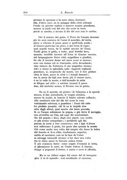 Atene e Roma bullettino della società italiana della diffusione e l'incoraggiamento degli studi classici