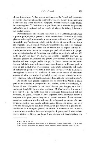 Atene e Roma bullettino della società italiana della diffusione e l'incoraggiamento degli studi classici