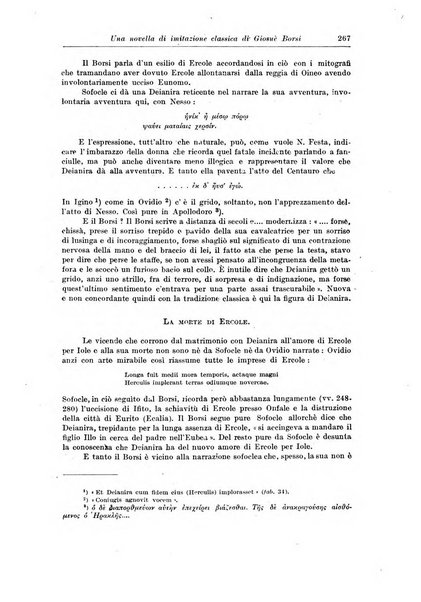 Atene e Roma bullettino della società italiana della diffusione e l'incoraggiamento degli studi classici