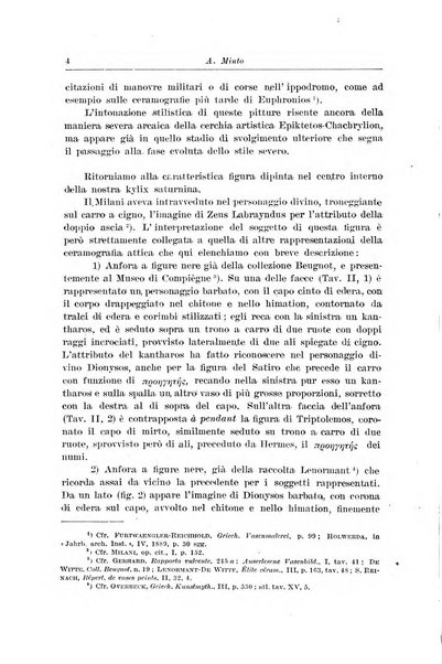 Atene e Roma bullettino della società italiana della diffusione e l'incoraggiamento degli studi classici