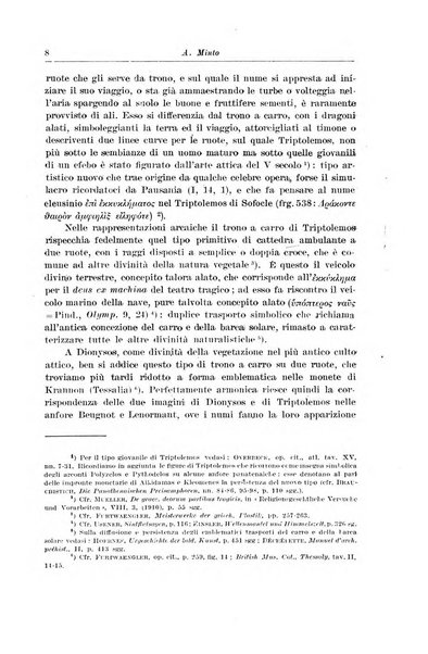 Atene e Roma bullettino della società italiana della diffusione e l'incoraggiamento degli studi classici