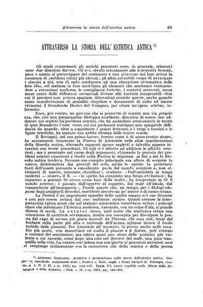 Atene e Roma bullettino della società italiana della diffusione e l'incoraggiamento degli studi classici