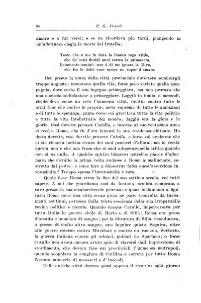 Atene e Roma bullettino della società italiana della diffusione e l'incoraggiamento degli studi classici