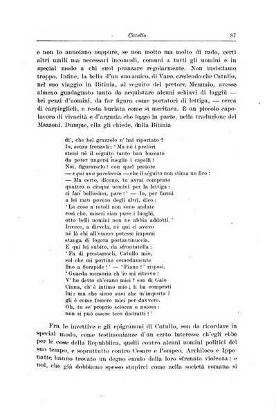 Atene e Roma bullettino della società italiana della diffusione e l'incoraggiamento degli studi classici