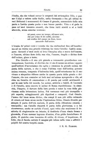 Atene e Roma bullettino della società italiana della diffusione e l'incoraggiamento degli studi classici