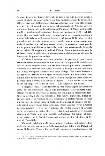 Atene e Roma bullettino della società italiana della diffusione e l'incoraggiamento degli studi classici