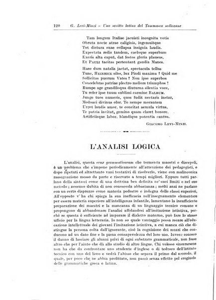 Atene e Roma bullettino della società italiana della diffusione e l'incoraggiamento degli studi classici