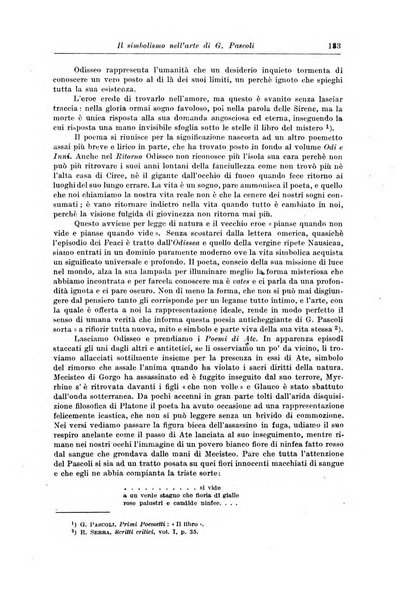 Atene e Roma bullettino della società italiana della diffusione e l'incoraggiamento degli studi classici