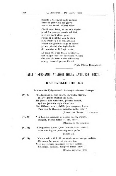 Atene e Roma bullettino della società italiana della diffusione e l'incoraggiamento degli studi classici