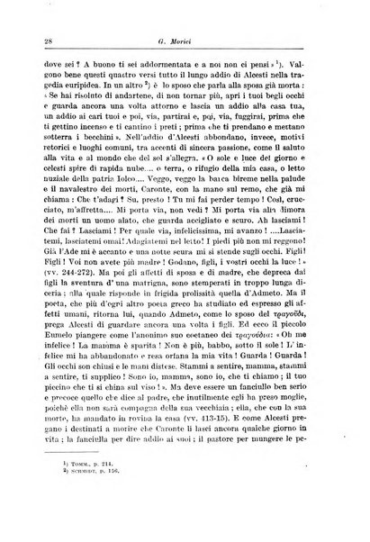 Atene e Roma bullettino della società italiana della diffusione e l'incoraggiamento degli studi classici