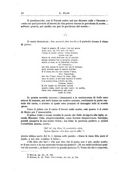 Atene e Roma bullettino della società italiana della diffusione e l'incoraggiamento degli studi classici