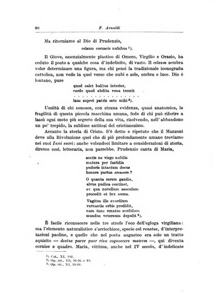 Atene e Roma bullettino della società italiana della diffusione e l'incoraggiamento degli studi classici