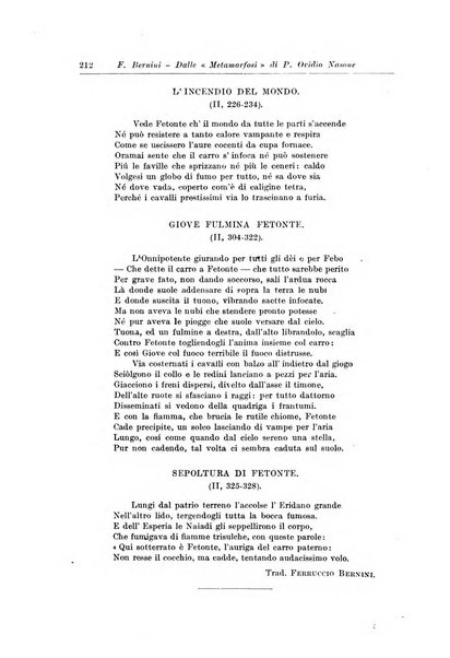 Atene e Roma bullettino della società italiana della diffusione e l'incoraggiamento degli studi classici