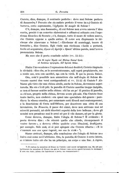 Atene e Roma bullettino della società italiana della diffusione e l'incoraggiamento degli studi classici