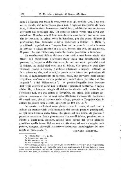 Atene e Roma bullettino della società italiana della diffusione e l'incoraggiamento degli studi classici